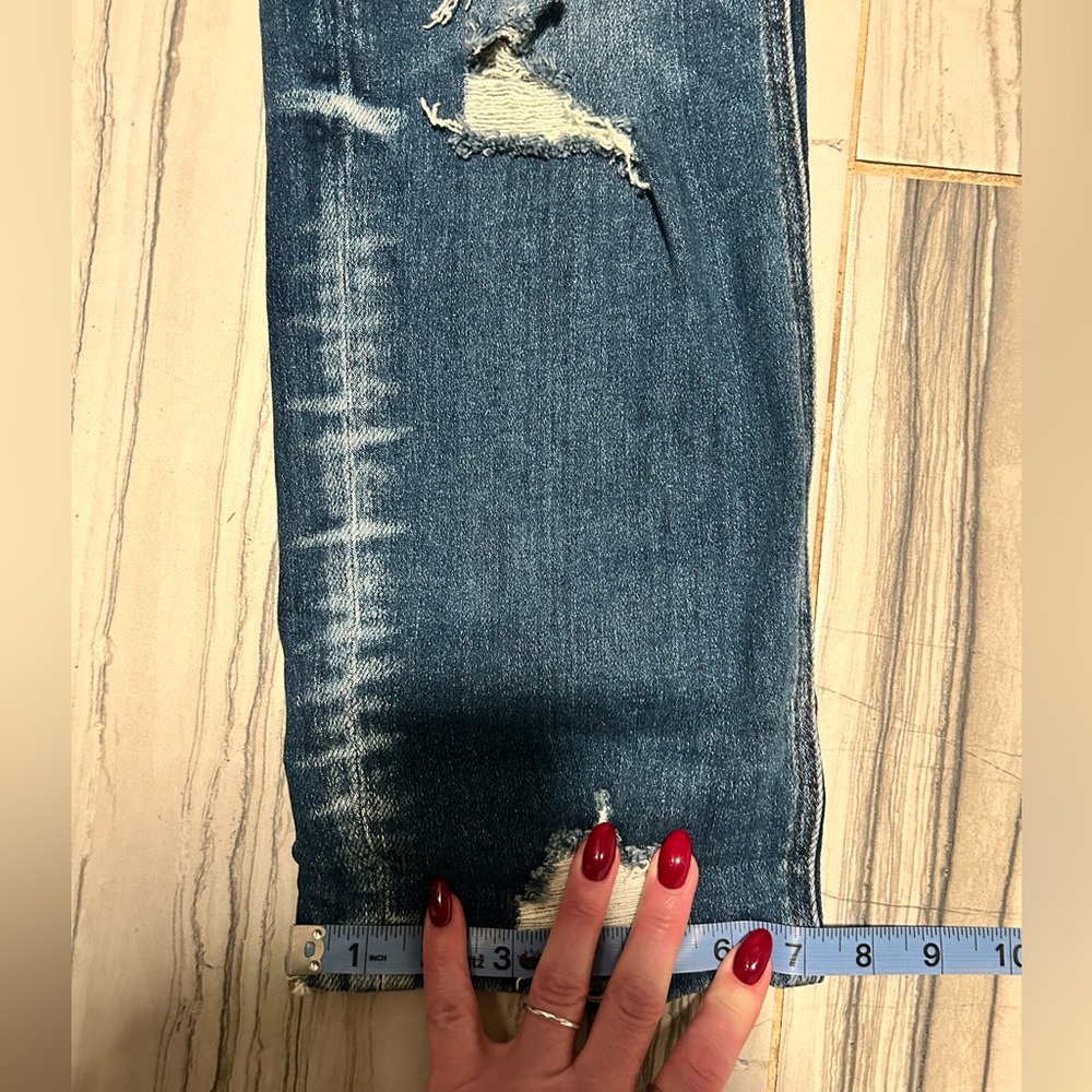 Like New Buckle BRIDGE BY GLY Hudson Mid-Rise Ankle Stretch Straight Jean - Picture 13 of 13